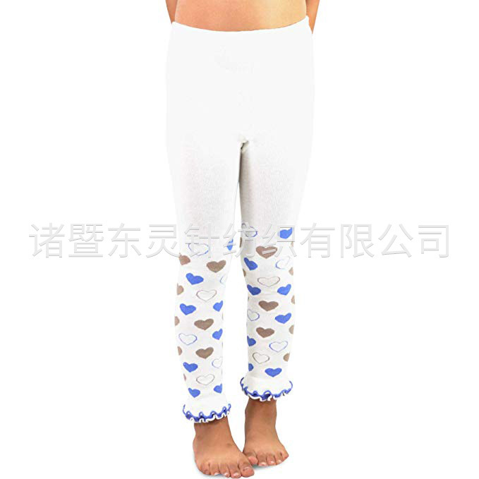  女(nǚ)童時(shí)尚棉質打底褲（無腳緊身(shēn)褲）3 件(jiàn)裝