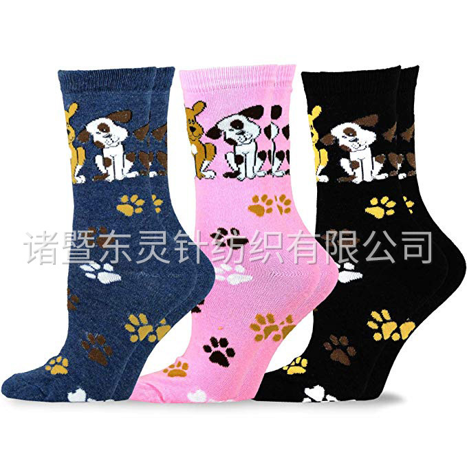  東(dōng)靈 女(nǚ)士 3 雙裝趣味襪