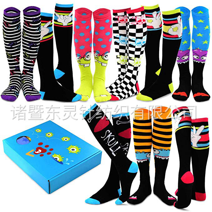Dongling Special (Holiday) Women's Knee Socks 10 Double Gift Box