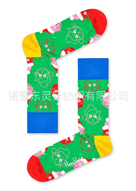 短(duǎn)襪東(dōng)靈 聖誕節兒(ér)童棉質趣味